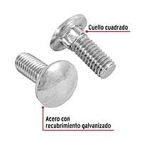 Bolsa con 40 tornillos 3/8' x 1' tipo coche - TORC-3/8X1 / 44729 Bolsa con 40 tornillos 3/8' x 1' tipo coche - TORC-3/8X1 / 44729