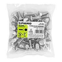 Bolsa con 40 tornillos 3/8' x 1' tipo coche - TORC-3/8X1 / 44729 Bolsa con 40 tornillos 3/8' x 1' tipo coche - TORC-3/8X1 / 44729