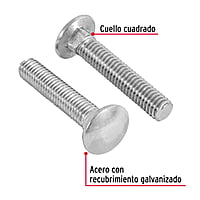Bolsa con 60 tornillos 3/8' x 2' tipo coche - TORC-3/8X2 / 44732 Bolsa con 60 tornillos 3/8' x 2' tipo coche - TORC-3/8X2 / 44732