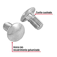 Bolsa con 50 tornillos 3/8' x 3/4' tipo coche - TORC-3/8X3/4 / 44728 Bolsa con 50 tornillos 3/8' x 3/4' tipo coche - TORC-3/8X3/4 / 44728
