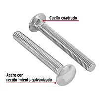 Bolsa con 40 tornillos 3/8' x 3' tipo coche - TORC-3/8X3 / 44734 Bolsa con 40 tornillos 3/8' x 3' tipo coche - TORC-3/8X3 / 44734