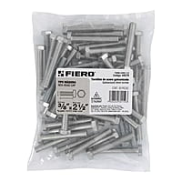 Bolsa con 50 tornillos 3/8' x 2-1/2' tipo máquina - TORM-3/8X2-1/2 / 44579 Bolsa con 50 tornillos 3/8' x 2-1/2' tipo máquina - TORM-3/8X2-1/2 / 44579