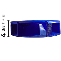 Turbina Evaporador Largo 4 3/8 Ancho 18 1/8 Flecha 1/2 - 12100103000040 Turbina Evaporador Largo 4 3/8 Ancho 18 1/8 Flecha 1/2 - 12100103000040