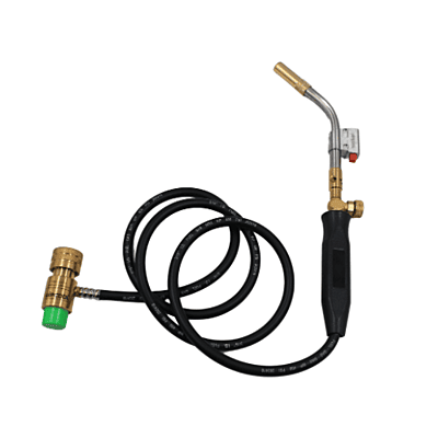Antorcha de Encendido Automatico con Manguera y Valvula Auxiliar, MAPP, Propano, GLP - WIP-HT-2