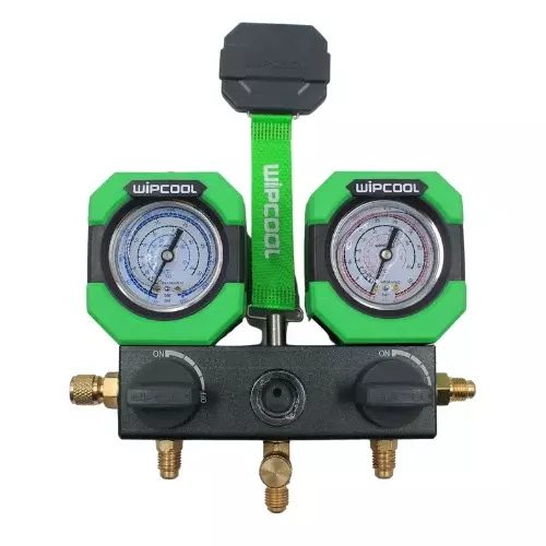 Kits de Manometros, -30 INHG-500 PSI / -30 INHG-800 PSI, R22, R410A, R32 - WIP-MG-2K Kits de Manometros, -30 INHG-500 PSI / -30 INHG-800 PSI, R22, R410A, R32 - WIP-MG-2K