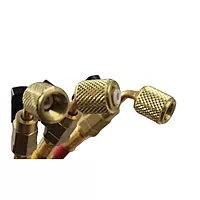 Juego de 3 Mangueras de Carga de Refrigerante con Valvulas de Seguridad, 800 PSI, 180 CM de Longitud, 1/4"-1/4"(Y), 1/4"-1/4"®, 1/4"-1/4"(B) - WIP-MRH-2SV Juego de 3 Mangueras de Carga de Refrigerante con Valvulas de Seguridad, 800 PSI, 180 CM de Longitud, 1/4"-1/4"(Y), 1/4"-1/4"®, 1/4"-1/4"(B) - WIP-MRH-2SV