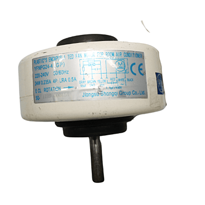 Motor Evaporador Para Minisplit Mirage 240V, 24W, .235Amp, 1.5Mf/45V, 4Polos, Yfnpg24-4