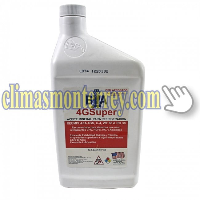 Aceite Mineral Iso 68,Sus 300 937Ml (1/4 Galon) - 4Gsuper-Q Aceite Mineral Iso 68,Sus 300 937Ml (1/4 Galon) - 4Gsuper-Q