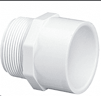 Adaptador macho de PVC, 1-1/2' - PVC-615 / 45546 Adaptador macho de PVC, 1-1/2' - PVC-615 / 45546