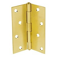 Bisagra rectangular 1-1/2', acero latonado - BR-151 / 43193