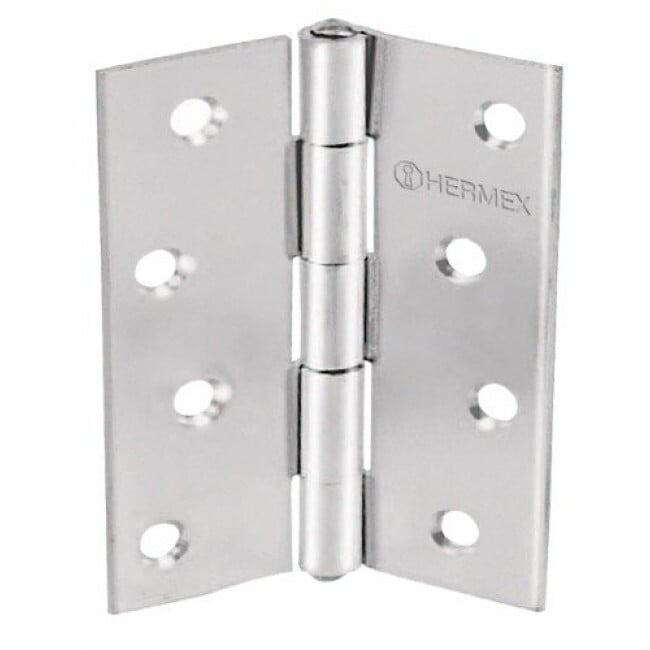 Bisagra rectangular 3-1/2', acero pulido - BR-350 / 43190 Bisagra rectangular 3-1/2', acero pulido - BR-350 / 43190