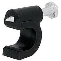 Bolsa con 20 grapas negras de 5 mm para cable redondo - GCU-5N / 48280 Bolsa con 20 grapas negras de 5 mm para cable redondo - GCU-5N / 48280