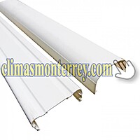 Canaleta 3-1/2 pulg X 8 pies Color Blanco LD92W - 84004 Canaleta 3-1/2 pulg X 8 pies Color Blanco LD92W - 84004