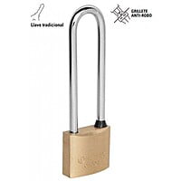 Candado de latón, 30mm, gancho extra largo, blister - CL-30XL / 43440 Candado de latón, 30mm, gancho extra largo, blister - CL-30XL / 43440