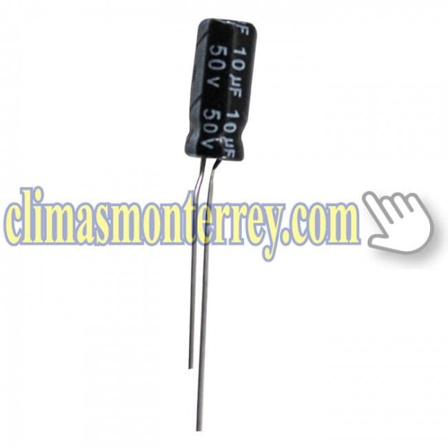 Filtro Electrolitico 10 MF a 50V 105C - FE10/50 Filtro Electrolitico 10 MF a 50V 105C - FE10/50