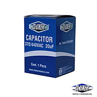 Capacitor De Trabajo, 20Mf, 440Vac +-5%, 50/60Hz / Cluxer - CXC44020 Capacitor De Trabajo, 20Mf, 440Vac +-5%, 50/60Hz / Cluxer - CXC44020