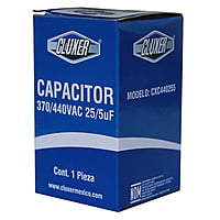 Capacitor De Trabajo 25/5 Mf / Cluxer - CXC440255 Capacitor De Trabajo 25/5 Mf / Cluxer - CXC440255