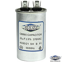 Capacitor de Trabajo, 25Mf, 370VAC +-5%, 50/60Hz, Cluxer CXC37025 Capacitor de Trabajo, 25Mf, 370VAC +-5%, 50/60Hz, Cluxer CXC37025