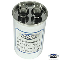 Capacitor de Trabajo, 25Mf, 370VAC +-5%, 50/60Hz, Cluxer CXC37025 Capacitor de Trabajo, 25Mf, 370VAC +-5%, 50/60Hz, Cluxer CXC37025