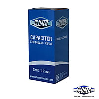 Capacitor De Trabajo, 45/6Mf, 440Vac -5%, 50/60Hz / Cluxer - CXC440456 Capacitor De Trabajo, 45/6Mf, 440Vac -5%, 50/60Hz / Cluxer - CXC440456