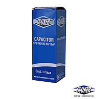 Capacitor De Trabajo 60/10 Mf / Cluxer - CXC4406010 Capacitor De Trabajo 60/10 Mf / Cluxer - CXC4406010
