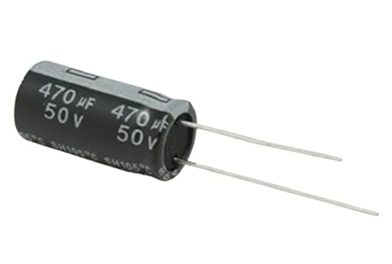 Capacitor Electronica 470Mf a 50V Cap470Mf50V Capacitor Electronica 470Mf a 50V Cap470Mf50V