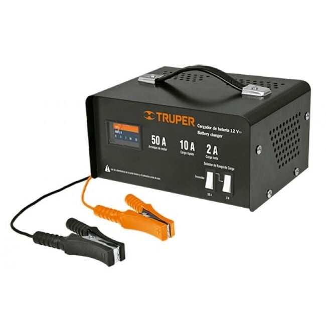 Cargador de baterías 12 V, 50 A - CARBA-50 / 13027 Cargador de baterías 12 V, 50 A - CARBA-50 / 13027