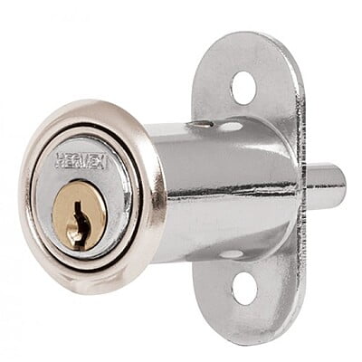 Cerradura para mueble, modelo 20, cromo - CM-20C / 43561
