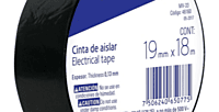 Cinta de aislar de 18 m x 19 mm, negra, Volteck - MV-33 / 46160 Cinta de aislar de 18 m x 19 mm, negra, Volteck - MV-33 / 46160
