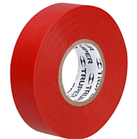 Cinta de aislar de 18 m x 19 mm, roja, Truper - M-33R / 12504 Cinta de aislar de 18 m x 19 mm, roja, Truper - M-33R / 12504