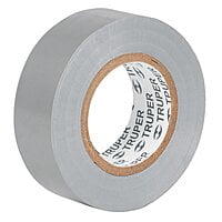 Cinta de aislar de 18 m x 19 mm, gris, Truper - M-33G / 12507 Cinta de aislar de 18 m x 19 mm, gris, Truper - M-33G / 12507