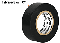 Cinta de aislar de 9 m x 19 mm, negra, Truper - M-22 / 12501 Cinta de aislar de 9 m x 19 mm, negra, Truper - M-22 / 12501
