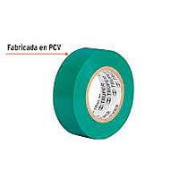 Cinta de aislar de 9 m x 19 mm, verde, Truper - M-22V / 13511 Cinta de aislar de 9 m x 19 mm, verde, Truper - M-22V / 13511