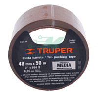 Cinta de empaque canela de 48 mm x 40 m - CCA-40 / 12550 Cinta de empaque canela de 48 mm x 40 m - CCA-40 / 12550