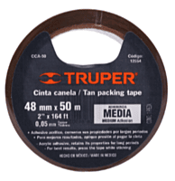 Cinta de empaque canela de 48 mm x 40 m - CCA-40 / 12550 Cinta de empaque canela de 48 mm x 40 m - CCA-40 / 12550