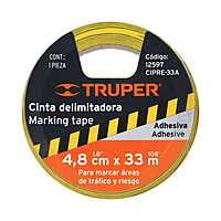 Cinta delimitadora, amarilla / negro,33m - CIPRE-33A / 12597 Cinta delimitadora, amarilla / negro,33m - CIPRE-33A / 12597