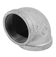 Codo 90°, acero galvanizado, 2' - CG-506 / 48751 Codo 90°, acero galvanizado, 2' - CG-506 / 48751