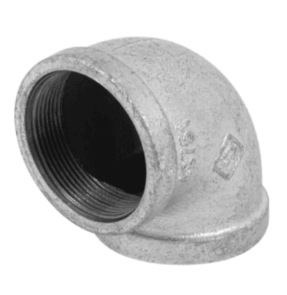 Codo 90°, acero galvanizado, 2' - CG-506 / 48751 Codo 90°, acero galvanizado, 2' - CG-506 / 48751