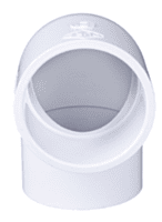 Codo 90° de PVC, 1-1/2' - PVC-565 / 45524 Codo 90° de PVC, 1-1/2' - PVC-565 / 45524