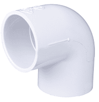Codo 90° de PVC, 1-1/2' - PVC-565 / 45524 Codo 90° de PVC, 1-1/2' - PVC-565 / 45524