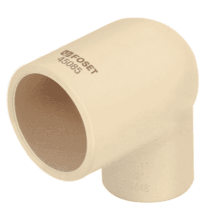 Codo 90° reducido de CPVC, 3/4 x 1/2' - CPVC-521 / 45085 Codo 90° reducido de CPVC, 3/4 x 1/2' - CPVC-521 / 45085