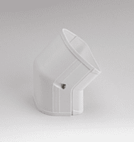 Codo Vertical Externo 3 1/2 Color Blanco LCO92W - 84003