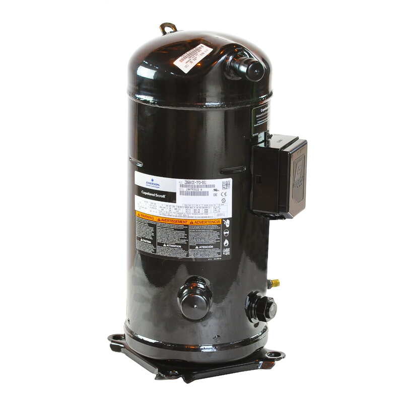 Compresor Copeland Scroll ZB, Media y Baja Temperatura, 460/3/60, HP 9, CFH 1,095 - ZB66KCE-TFD-551 Compresor Copeland Scroll ZB, Media y Baja Temperatura, 460/3/60, HP 9, CFH 1,095 - ZB66KCE-TFD-551