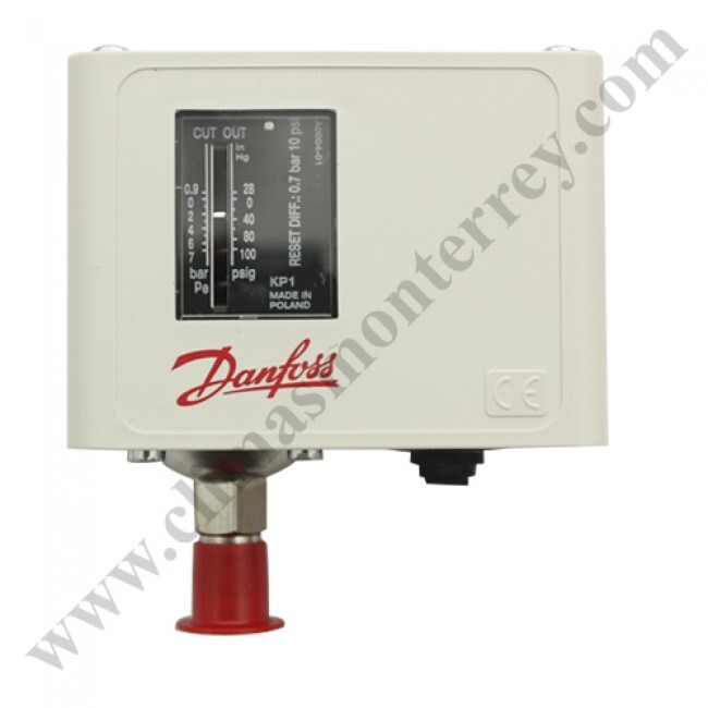 Control De Presion Kp Tipo Kp5,Rango Alta, Conexion Manual/Sin Capilar - 060-117366 Control De Presion Kp Tipo Kp5,Rango Alta, Conexion Manual/Sin Capilar - 060-117366