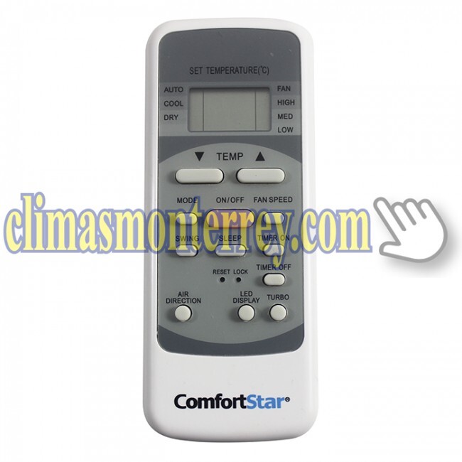 Control Remoto Para Minisplit Confort Star Csh1012,18,24 - 2033550A1875 Control Remoto Para Minisplit Confort Star Csh1012,18,24 - 2033550A1875