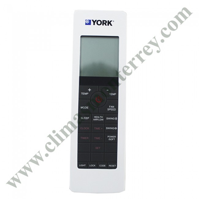Control Remoto York Para Evaporadora Yska12Fs-Adk F/C - 00H10401314J Control Remoto York Para Evaporadora Yska12Fs-Adk F/C - 00H10401314J