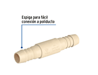 Cople inserción, 3/4' - CM-263 / 48554 Cople inserción, 3/4' - CM-263 / 48554