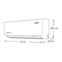 MINISPLIT 1 TON SOLO FRIO 220V INVERTER X32