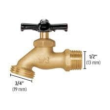 Llave de nariz para jardín, 1/2' en blister, Pretul - LL-JAR-PB / 23145 Llave de nariz para jardín, 1/2' en blister, Pretul - LL-JAR-PB / 23145