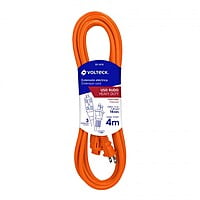 Extensión eléctrica uso rudo, 4 m, calibre 16, Volteck - ER-4X16 / 48043 Extensión eléctrica uso rudo, 4 m, calibre 16, Volteck - ER-4X16 / 48043